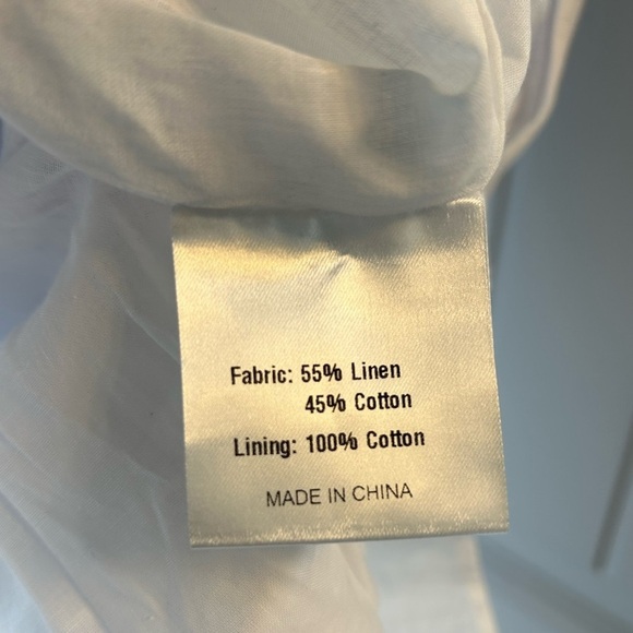 NWT Tuckernuck O.P.T. Phoebe linen and cotton dress NWT - Picture 10 of 10